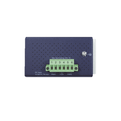 Switch PoE Industrial No Administrable de 4 Puertos PoE 10/100/1000T 802.3at, 2 Puertos SFP 10/1000X - Image 3