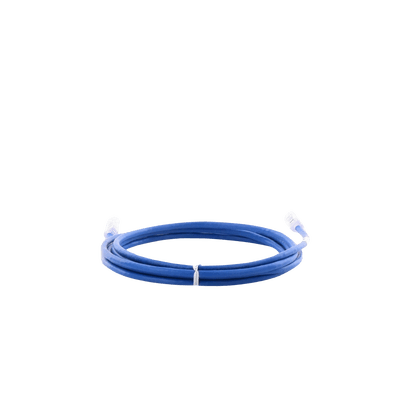 Cable de parcheo UTP Categoría 6, con plug modular en cada extremo - 3 m. - Azul - Image 3