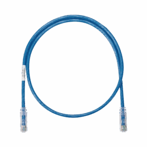 Cable de parcheo UTP Categoría 6, con plug modular en cada extremo - 1 m. - Azul