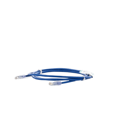 Cable de parcheo UTP Categoría 6, con plug modular en cada extremo - 2 m. - Azul - Image 4