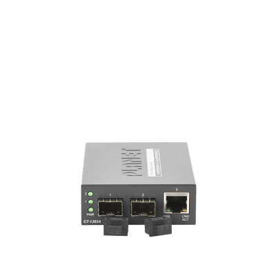 Convertidor de Medios con Doble Puerto SFP 1000BASE-FX/SX/LX y Puerto Ethernet 1000Base-T - Image 4