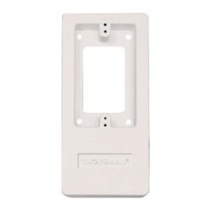 Caja de contactos color blanco de PVC auto extinguible,  para canaletas PT48 (7100-01001)