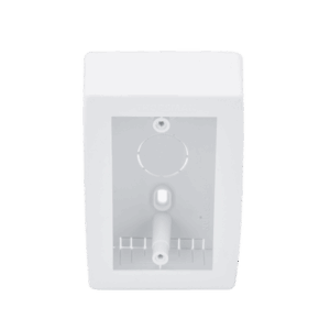 Caja de Registro Universal, color blanco de PVC auto extinguible (7902-02001)