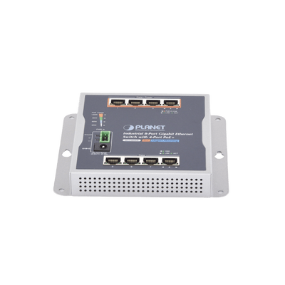 Switch Industrial No Administrable, Múltiple Montaje (Pared, Riel DIN y Magnético), 8 Puertos Gigabit con 4 puertos PoE 802.3at, Hasta 120 W. - Image 4