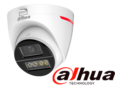 DAHUA DH-HAC-HDW1249XN-A-PRO - Cámara Domo HDCVI 2MP WizColor/ HDCVI X PLUS/ Video 24 Horas a Color/ Corrección de Distorsión de Imagen mediante IA/ Iluminador Inteligente/ Hasta 50m de Dist de Ilumin/ Doble Mic Incorp/ Campo de Visión de Hasta 101° - Image 2