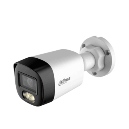 DAHUA DH-HAC-HFW1500RLN-IL-A-S3-DIP - Camara Bullet de 5 Megapixeles/ Iluminación Dual Inteligente + FullColor/ Lente de 2.8mm/ 106 Grados de Apertura/ 20 Metros de IR y Luz Visible/ Micrófono Integrado/ IP67/ Soporta: CVI/CVBS/AHD/TVI/