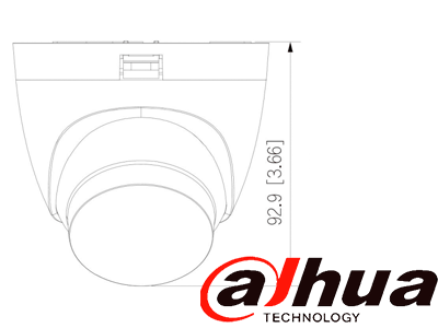 DAHUA DH-HAC-HDW1500CLQN-IL-A-S3-DIP - Camara Domo de 5 Megapixeles/ Iluminación Dual Inteligente + FullColor/ Lente de 2.8 mm/ 106 Grados de Apertura/ 30 Metros de IR y Luz Visible/ Micrófono Integrado/ IP67/ Soporta: CVI/CVBS/AHD/TVI/ - Image 3
