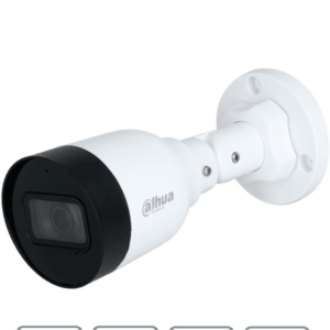 Dahua IPC-HFW1230S1-A-S6 - Cámara IP Bullet de 2MP, lente de 2.8mm, ángulo de visión de 102 grados, micrófono integrado, compresión H.265+, IR de 30m, protección IP67, PoE, DWDR /