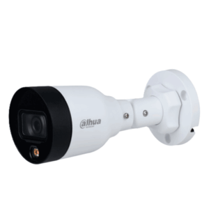 DAHUA DH-IPC-HFW1239S1P-LED-0280B-S6 - Cámara IP Bullet Full Color 2 Megapixeles/ Lente de 2.8mm/ 106°/ Luz Blanca de 10 Mts/  Detección de movivmiento/ H.265/ IP67/ PoE/ DWDR/