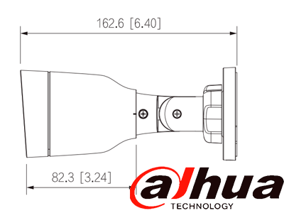 DAHUA DH-IPC-HFW1239S1P-LED-0280B-S6 - Cámara IP Bullet Full Color 2 Megapixeles/ Lente de 2.8mm/ 106°/ Luz Blanca de 10 Mts/  Detección de movivmiento/ H.265/ IP67/ PoE/ DWDR/ - Image 3