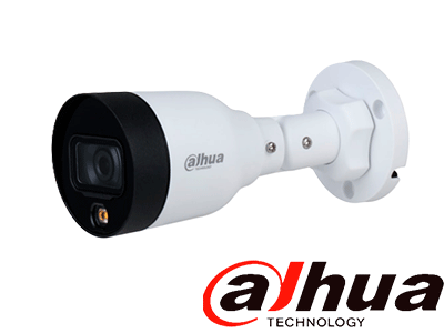DAHUA DH-IPC-HFW1239S1P-LED-0280B-S6 - Cámara IP Bullet Full Color 2 Megapixeles/ Lente de 2.8mm/ 106°/ Luz Blanca de 10 Mts/ Detección de movivmiento/ H.265/ IP67/ PoE/ DWDR/ - Image 2