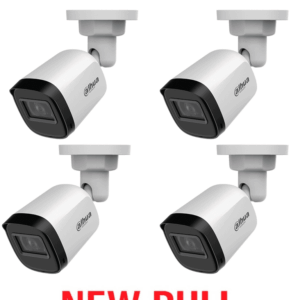 DAHUA DAHUA HAC-B1A21PAQ NEWPULL - Paquete Caja de 4 Camaras Bullet 1080P/ 82 Grados de Apertura/ Lente de 3.6mm/ IR de 20 Mts/ IP67/ TVI AHD y CVBS/ #NEWP