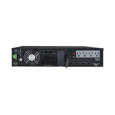 UPS de 1500 VA/1350 W, Online Doble Conversión, Entrada 120 Vca NEMA 5-15P, Onda Senoidal Pura, Rack o Torre de 2 UR, Con 8 Tomas NEMA 5-15R - Image 3