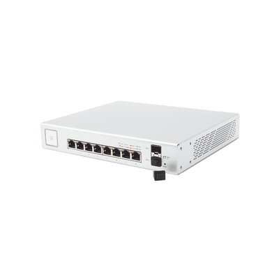 Switch UniFi Administrable de 8 Puertos Gigabit PoE+ 802.3at/af y PoE Pasivo 24V. - Image 3