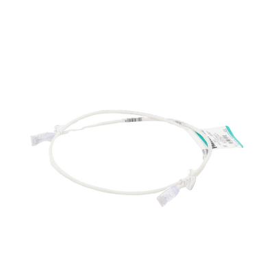 Cable de Parcheo TX6, UTP Cat6, Diámetro Reducido (28AWG), Color Blanco Mate, 3ft - Image 3