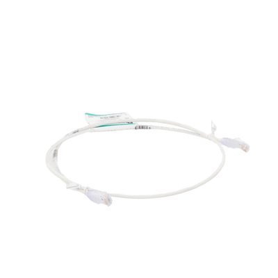 Cable de Parcheo TX6, UTP Cat6, Diámetro Reducido (28AWG), Color Blanco Mate, 3ft - Image 5