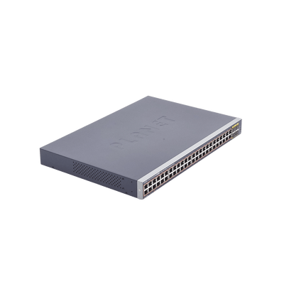 Switch Administrable de 48-Puertos 10/100/1000T 802.3at PoE + 4-Puertos 100/1000BASE-X SFP / 440W - Image 3