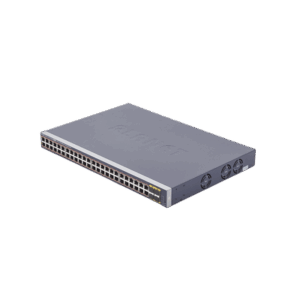 Switch Administrable de 48-Puertos 10/100/1000T 802.3at PoE + 4-Puertos 100/1000BASE-X SFP / 440W