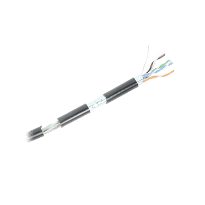 Bobina de 152.5 metros Cat6+ CALIBRE 23 Exterior Blindado tipo FTP Para Climas Extremos, UL para aplicaciones de video vigilancia y redes de datos. Para uso en Intemperie. - Image 2