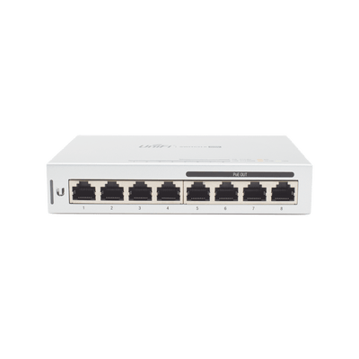 Switch UniFi Administrable capa 2 de 8 puertos Gigabit (4 Puertos Gigabit PoE 802.3af y 4 puertos Gigabit ethernet) 60W - Image 2