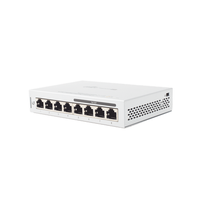 Switch UniFi Administrable capa 2 de 8 puertos Gigabit (4 Puertos Gigabit PoE 802.3af y 4 puertos Gigabit ethernet) 60W - Image 4