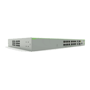 Switch PoE+ Administrable CentreCOM FS980M, Capa 3 de 16 Puertos 10/100 Mbps + 2 puertos RJ45 Gigabit/SFP Combo, 250W