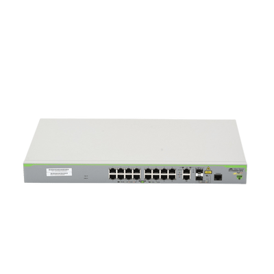 Switch PoE+ Administrable CentreCOM FS980M, Capa 3 de 16 Puertos 10/100 Mbps + 2 puertos RJ45 Gigabit/SFP Combo, 250W - Image 3