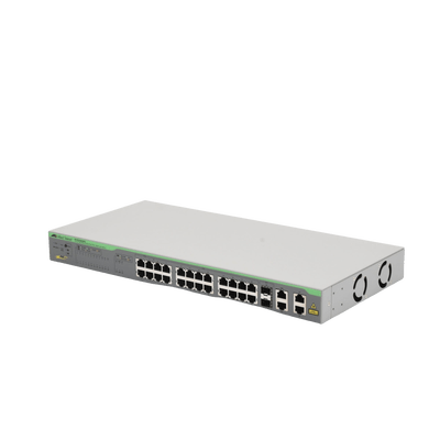 WebSmart Switch, 24 puertos PoE+ 10/100 Mbps + 2 puertos 10/100/1000 Mbps + 2 SFP Gigabit Combo, 193 W - Image 2
