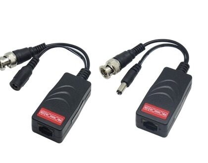 Video Balum - Video Balum Video + Energía - soporta cámaras AHD hasta 8 MP (hasta 200 metros), compatible con CVI, TVI y CVBS (hasta 150 metros)