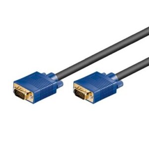 Cable Monitor - Cable VGA - HD15 - 1.8 m, VGA (D-Sub), VGA (D-Sub), Macho/Macho, Azul, 311818 BRobotix