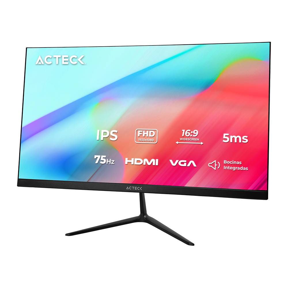 Monitores – Monitor Plano 24.5 Pulgadas CAPTIVE VIVD SP245 – FULL HD 1920×1080 PX, 75 HZ