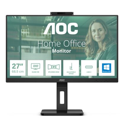 Monitor - Monitor AOC Modelo Q27P3CW Brillo 350CD/M2 (TYPICAL) Tiempo de respuesta 4ms -