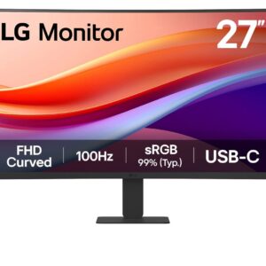 Monitor - MONLGE3190 MON LG 27 (27U421A-B) FHD CUR USB-C -
