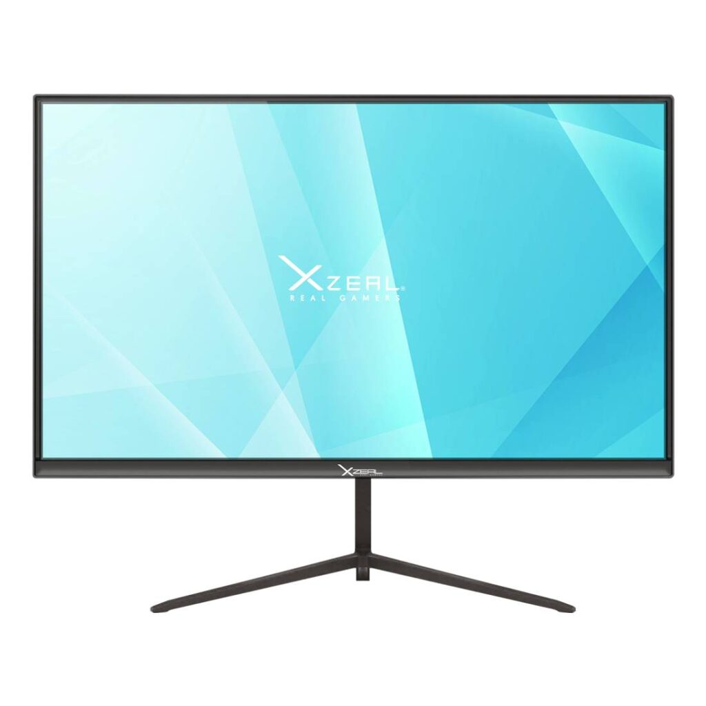 Monitores – Monitor Xzeal 23.8 pulgadas Xzeal XZ3010-3 Panel Plano VA FHD 180Hz 1ms 1xDP + 1xHDMI + 1×3.5mm + Vesa 100x100mm Negro –