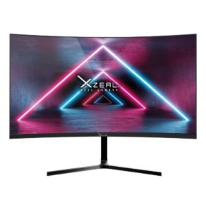 Monitores Gaming - Monitor Xzeal 23.8 pulgadas Xzeal XSPMG07B XST-570-1 Panel Curvo VA FHD 100Hz 5ms 1xVGA + 1xHDMI + Vesa 100x100mm Negro -