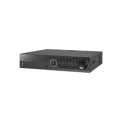 DVR 16 Canales TurboHD + 8 Canales IP / 3K / 5 Megapixel /  8 Bahías de Disco Duro / 16 Entradas de Audio Fisicas (Microfono por Separado) / Audio por coaxitron / Acusense / 16 Entradas de Alarma / POS / H.265+