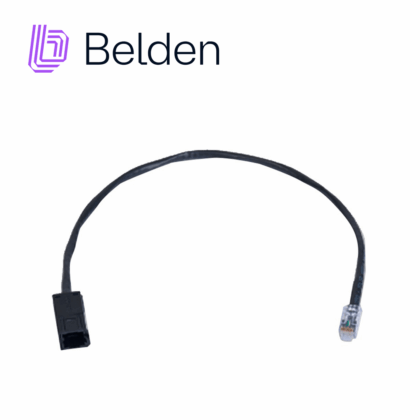 Belden RV6FFPUBK18-S1 FlexPlug REVConnect Cat6+ Negro