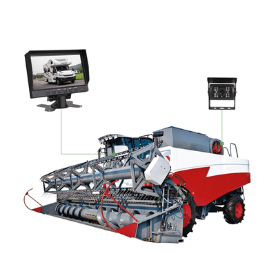 Sistema Profesional de Cámara de Reversa y Monitor Alámbrico para Vehículos de Trabajo y Montacargas - Image 9