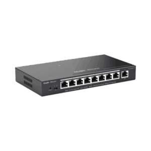 Switch Administrable 8 Puertos PoE+ 802.3af/at Gigabit, gestión gratuita desde la nube, 120w