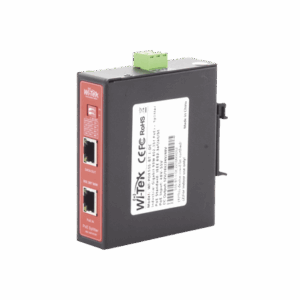 Splitter PoE IN hasta 90 W / Salida DC 12v/16V/24v o 48V / Carcasa metálica / Industrial soporte para riel DIN / Aplicaciones CCTV