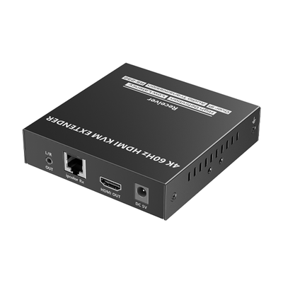Receptor Compatible para Kit TT582-KVM |4K @60Hz | Cat 6, 6a y 7 |  hasta 150 metros | Transmite el Video y Controla tu DVR vía USB a distancia - Image 2