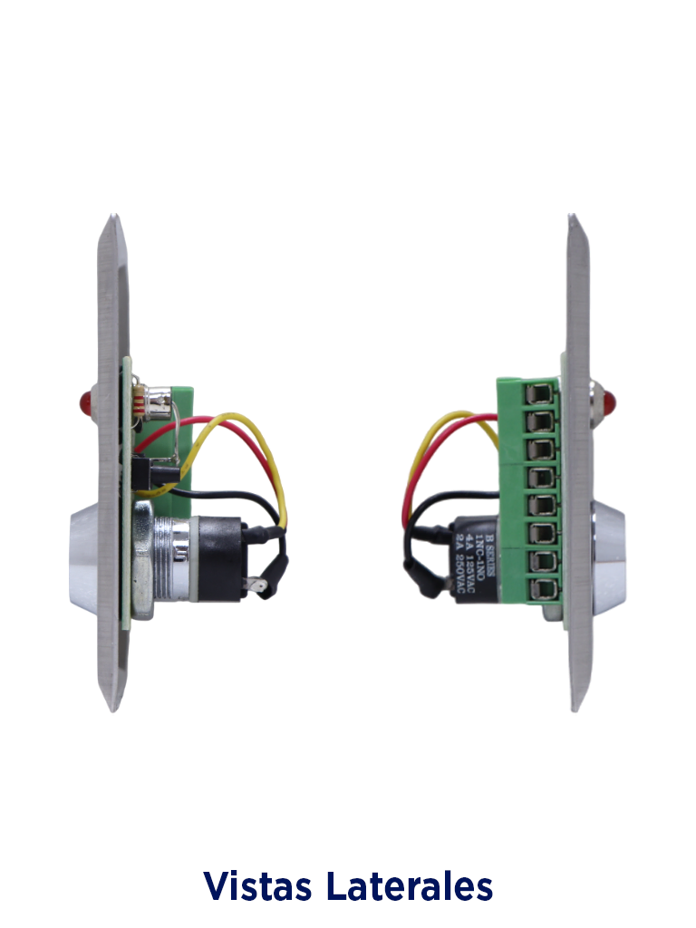 YLI YKS850LS - Botón Liberador de Llave, Indicador LED, Acero Inoxidable, Resistente a la Intemperie, Función NC/NO - Image 3