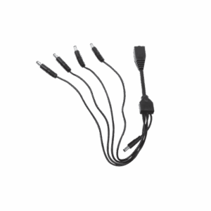 Cable con 5 Vías para Alimentar 4 Cámaras TURBOHD y DVR TURBOHD epcom / HIKVISION