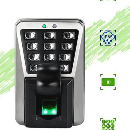 ZKTECO MA500 - Control de Acceso Profesional / 3,000 Huellas / 30,000 Tarjetas  RFID / Conexión TCPIP / IP65