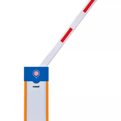 WEJOIN WJCB101VFIL34 - Barrera Vehicular Izquierda de Alto Flujo con Motor de 24 Vcc, Fuente de Alimentación de 110 Vca, Brazo Octagonal de 4.5 Metros, Velocidad de 3 Segundos y Dirección Ajustable