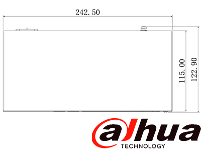 DAHUA SF1010LP - Switch PoE de 10 Puertos Fast Ethernet/ 8 Puertos PoE 10/100 / 65 Watts Totales / 2 Puertos Uplink RJ-45/ PoE watchdog/ Hasta 250 metros/ Switching 12 Gbps/ Protección Contra Descargas - Image 3