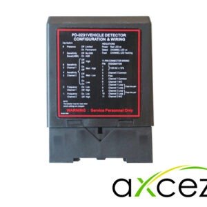 DETECTOR DE MASA AXCEZE AX-LOOP24 SENSOR DE DOBLE CANAL, CUENTA CON 2 SALIDAS DE RELEVADOR N.O. ALIMENTACIÓN 110VCA COMPATIBLE CON LA MAYORÍA DE LAS BARRERAS DEL MERCADO ***NECESITA LOOP