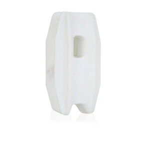 AISLADOR DE ESQUINA PARA POSTE DE 1/2pulg O 3/4pulg COLOR BLANCO PARA CERCAS ELECTRIFICADAS. ALTER ALT-AIS3 VENTA POR PIEZA