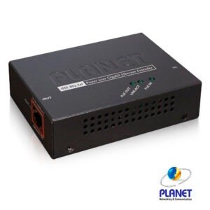 EXTENSOR HPOE PLANET POE-E201/ 1 PUERTO ENTRADA RJ45 10/100/1000 MBPS ALIMENTACION POE AF/AT/ 1 PUERTO SALIDA RJ45 10/100/1000 MBPS SUMINISTRA ALIMENTACION POE AF/AT 500 METROS DE DISTANCIA MAXIMA INTERCONECTANDO 4 POE-E201