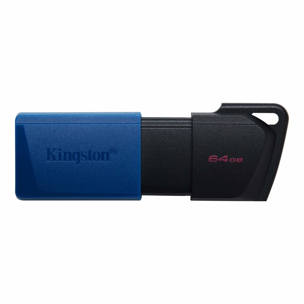 Memoria USB  – MEMORIA USB KINGSTON DATATRAVELER EXODIA M 64GB 3.2 GEN 1 RETRÁCTIL –
